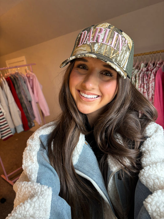 Darlin camo hat