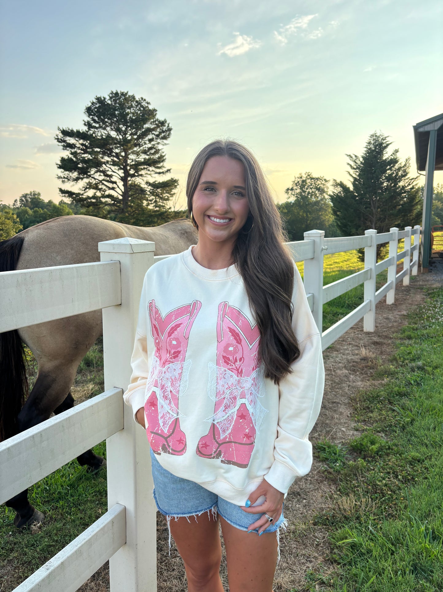 Cowgirl Crewneck