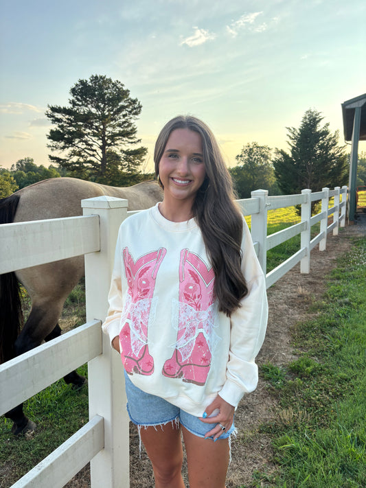 Cowgirl Crewneck