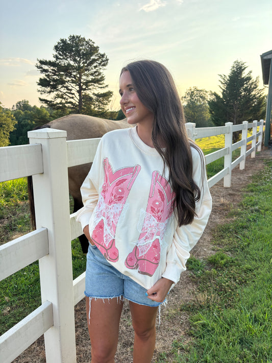 Cowgirl Crewneck