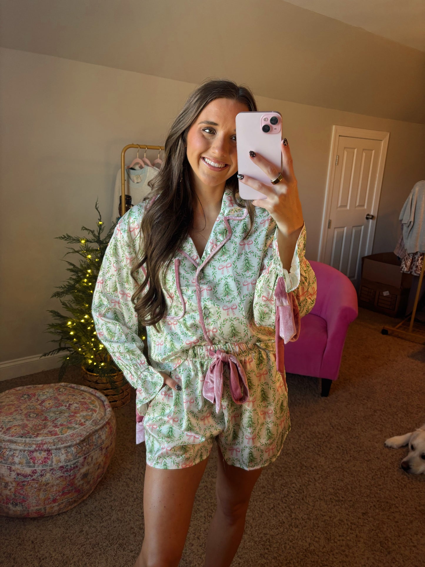 O Christmas Tree PJ Set