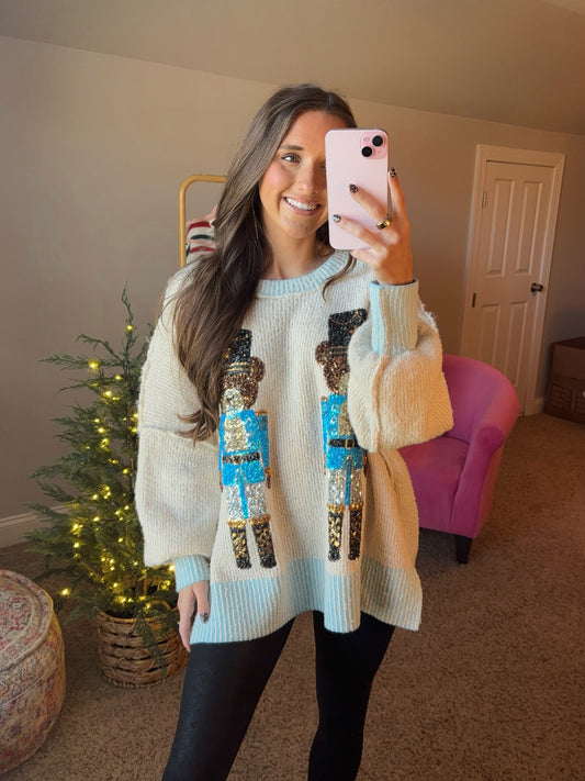 Bear Nutcracker Sweater